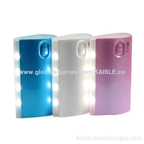 Power Banks with 5,200mAh Capacity